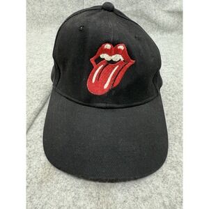 Vintage Rolling Stones Voodoo Lounge 1994 Tour Hat One Size Black Snapback 90s‎